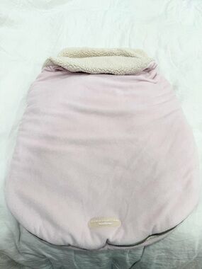JJ Cole Pink and Cream Baby Bundleme Footmuff